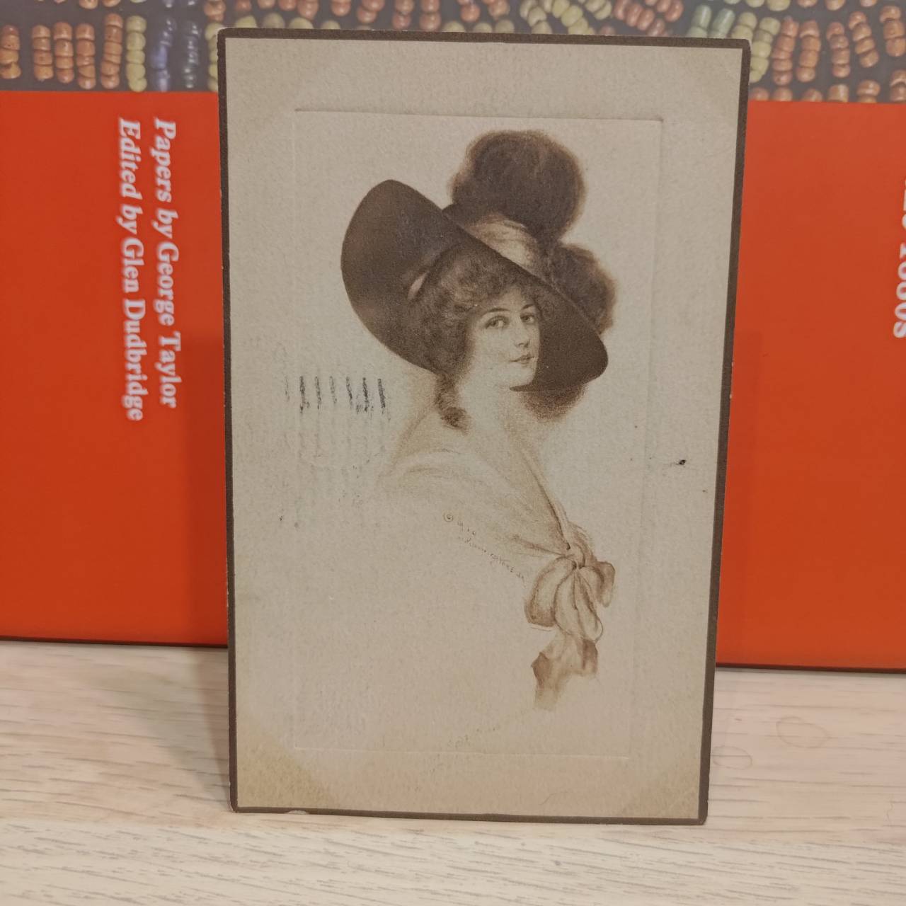 Antique Brooklyn stamped postcard 布魯克林郵戳古董明信片